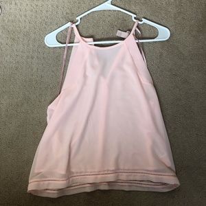 Light pink dressy top